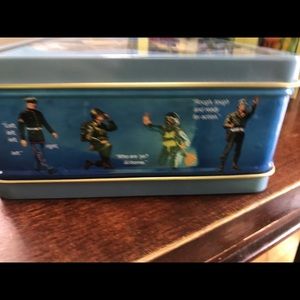 GiJoe Tin lunch Box & Detachable Key Chain